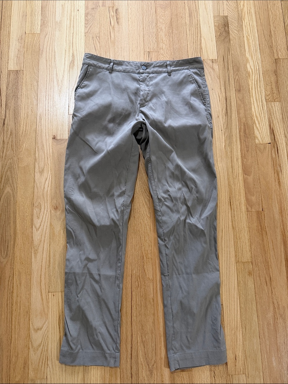 Outlier Tan Two Way Stretch Pants Sz 35